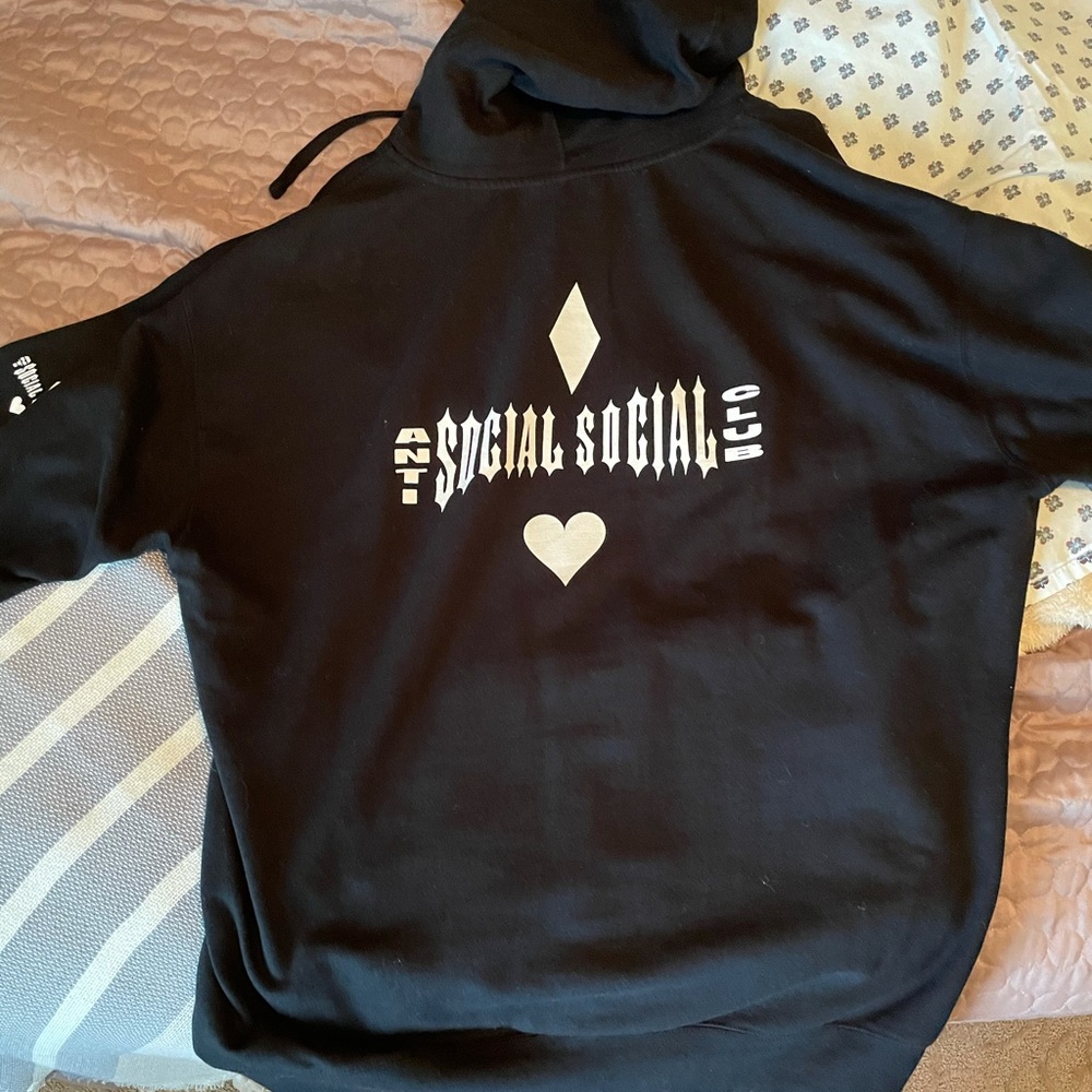 Anti social social club hoodie